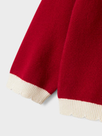 NAME IT Strik Cardigan Ralbo Jester Red